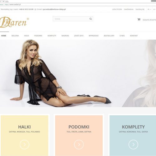 online shop responsive