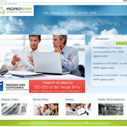 Strona internetowa CMS Responsywna