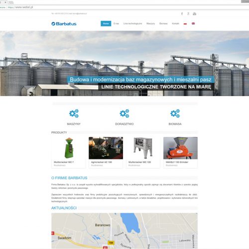 Strona internetowa CMS Responsywna