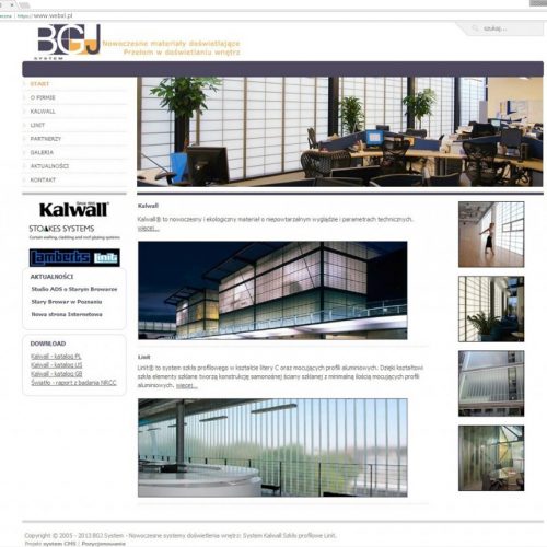 Strona internetowa CMS Responsywna