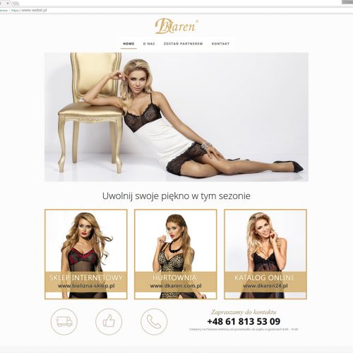 Strona internetowa CMS Responsywna