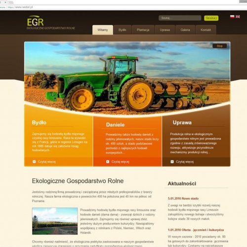 Strona internetowa CMS Responsywna