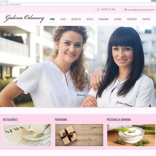 Strona internetowa CMS Responsywna