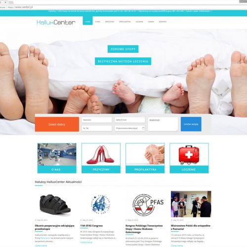 Strona internetowa CMS Responsywna