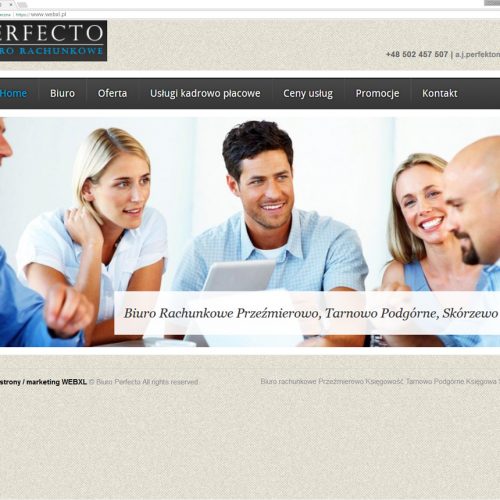 Strona internetowa CMS Responsywna