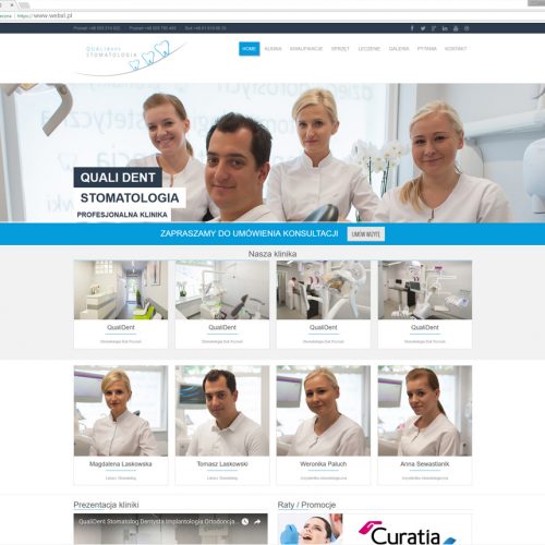 Strona internetowa CMS Responsywna