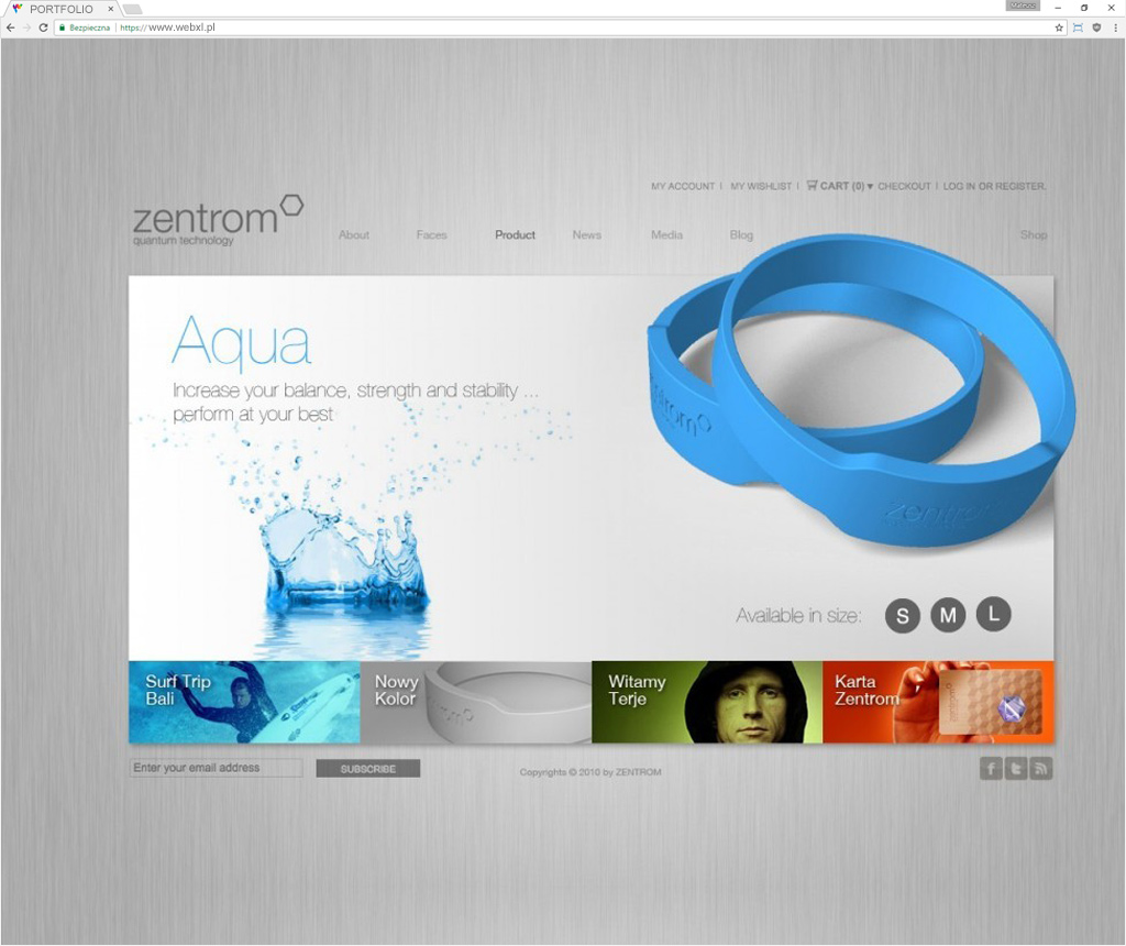 Strona internetowa CMS Responsywna
