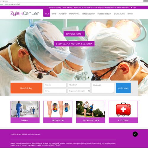 Strona internetowa CMS Responsywna